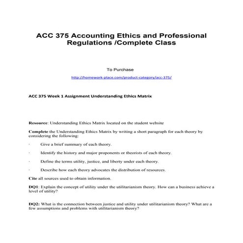 Acc 375 entire course | DOC