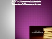 ACC 542 homework Absolute Tutors/ac...