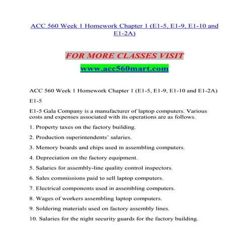 ACC 560 MART Become Exceptional--acc560mart.com