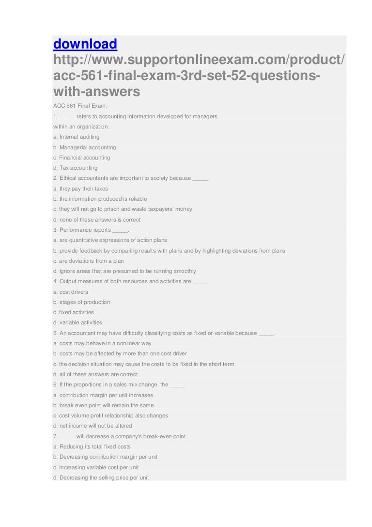 Eco 561 final exam solution essay examples 03 image