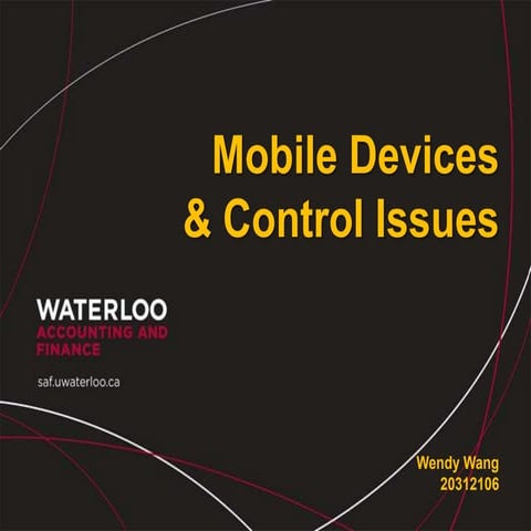 Acc 626 slidecast Mobile Devices