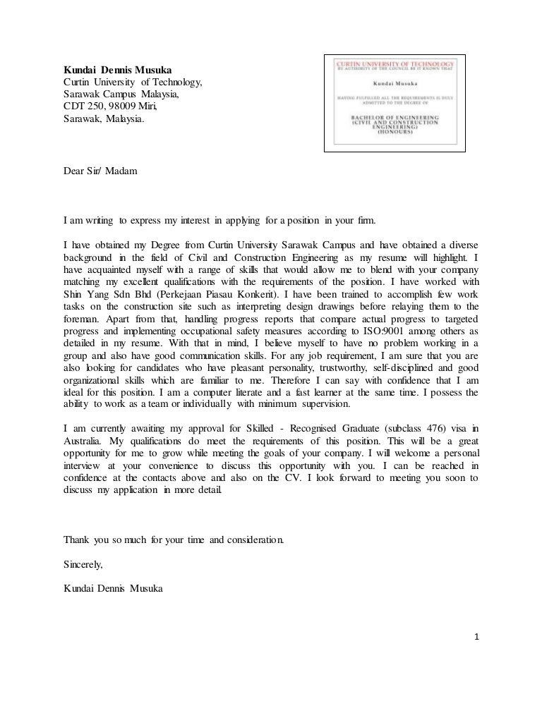 The Cover Letter 2015