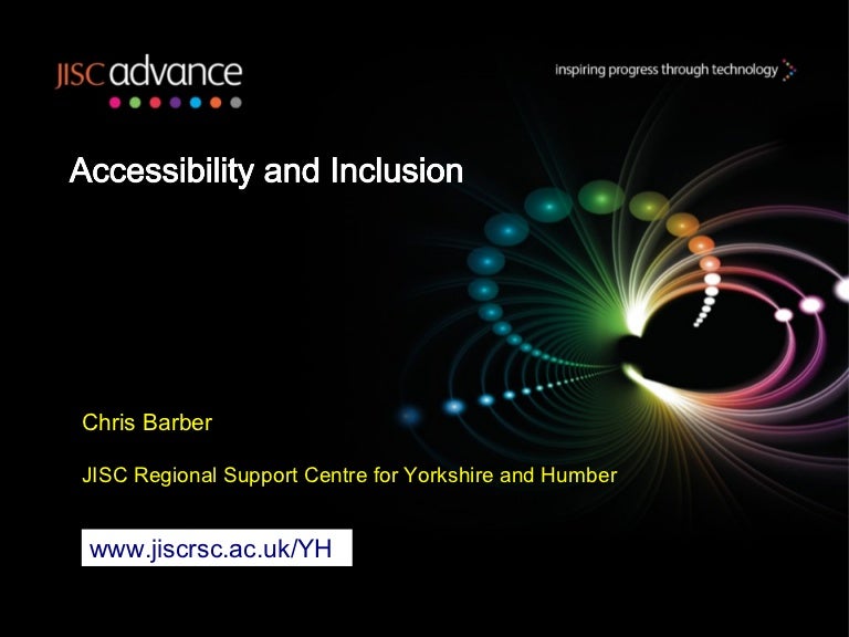 Accessibility and Inclusion