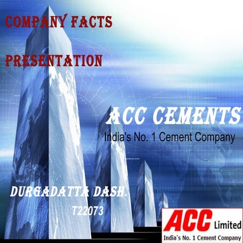 Acc cements cfp by durgadatta(73)