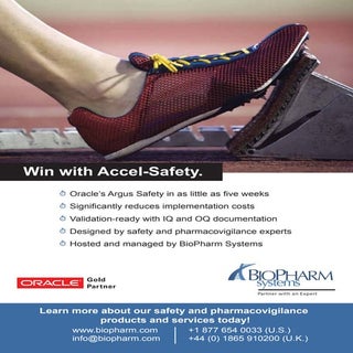 Oracle Argus Safety Accelerator