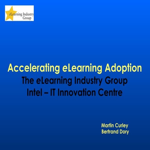 Accelerate E Learning Adoption.ppt how to | PPT