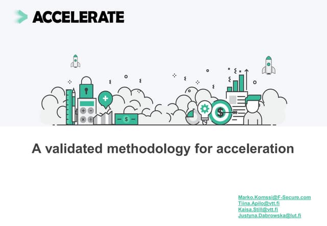Accelerate _methodologies
