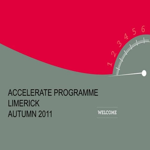 Accelerate open evening limerick