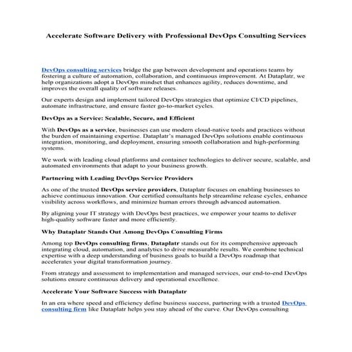 Accelerate Software Delivery with Professional DevOps Consulting Services.docx