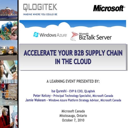 Accelerate Your B2B Supply Chain in the Cloud