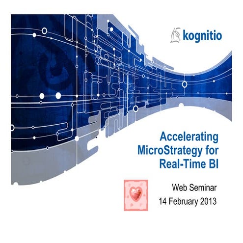 Accelerating micro strategy for real time bi