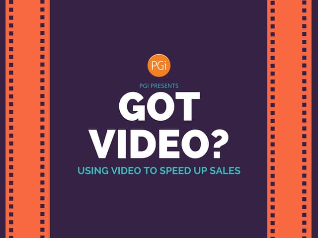 Got Video?: Using Video to Speed up Sales