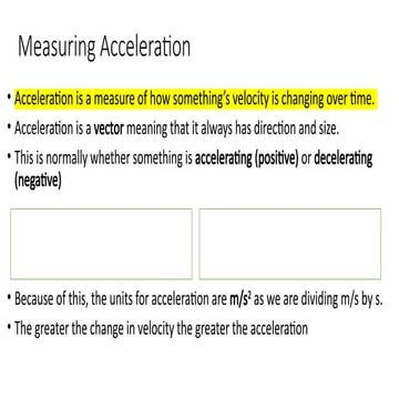 Acceleration+Slides+(student).pptxnkekkse | PPTX