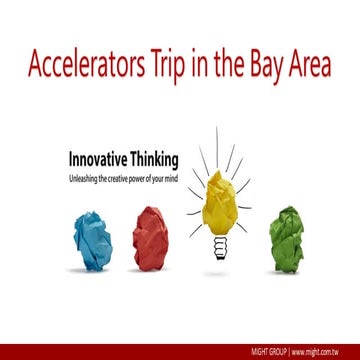 【2016 Bay Area參訪報告】Accelerators trip in bay area