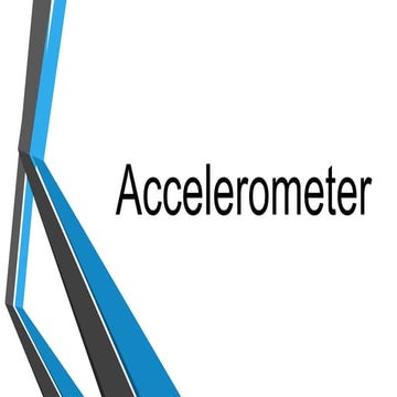 Sensors and Actuators Accelerometer.pptx