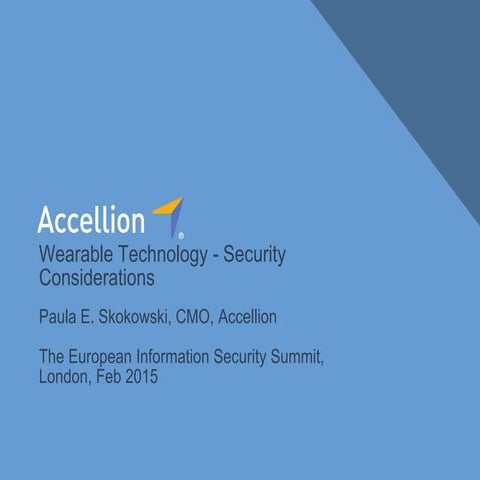 Accellion - The European Information Security Summit, London