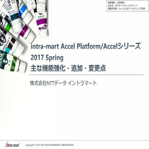 Accel series 2017_spring | PPTX