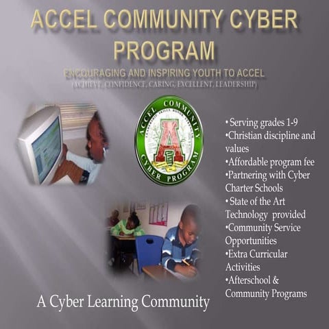 Accel Community Cyber Program Powerpoint | PPT