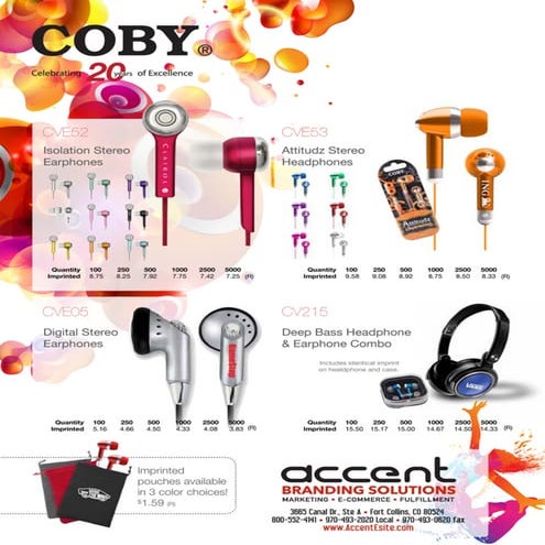 Accent Ear Buds