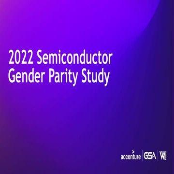 Semiconductor Gender Parity Study