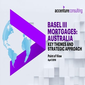 Basel III Mortgages: Australia - Key Themes and Strategic Approach