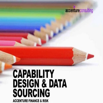 Capability Design & Data Sourcing