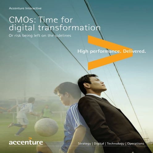 [En] Accenture 2013-2014 survey on CMOs and digital transformation - Adobe So...