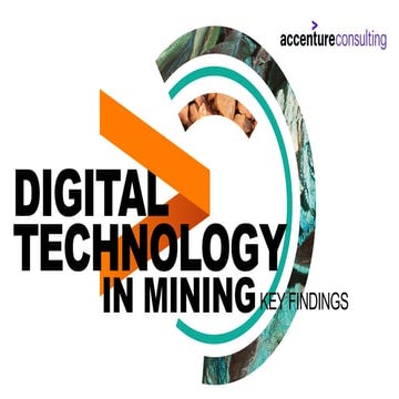 Digital Technology in Mining: Progress and Opportunity