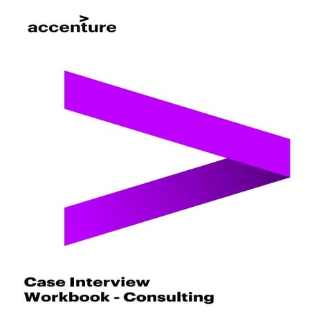 Accenture fy19-case-workbook-one-accenture-consulting
