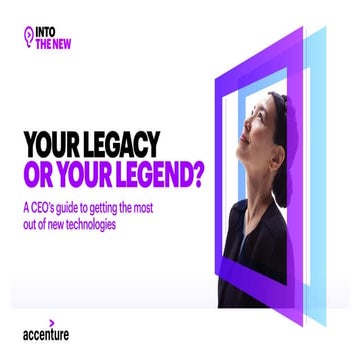 Growth-Driving Enterprise Innovation Model | Accenture | PPT