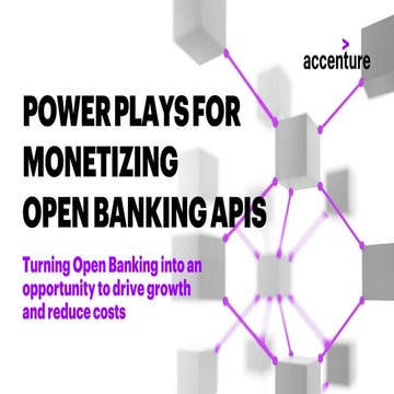 Power plays for Monetizing Open Banking APIs