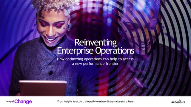 Reinventing Enterprise Operations