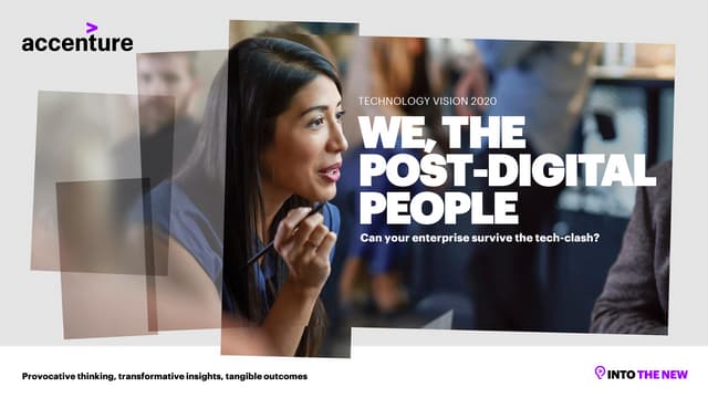 Accenture Tech Vision 2020 - Overview
