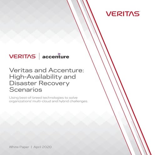 ACIC Rome & Veritas: High-Availability and Disaster Recovery Scenarios