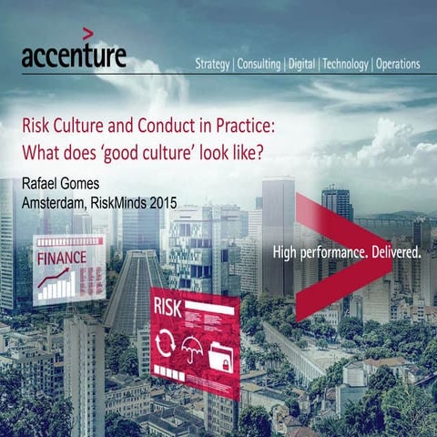 What Does Good Risk Culture Actually Look Like?