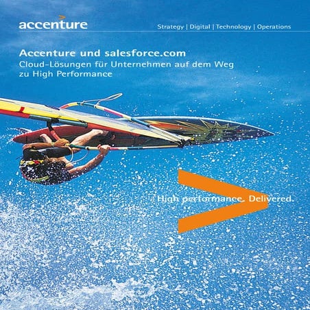 Accenture - Cloud-Lösungen für Unternehmen auf dem Weg zu High Performance