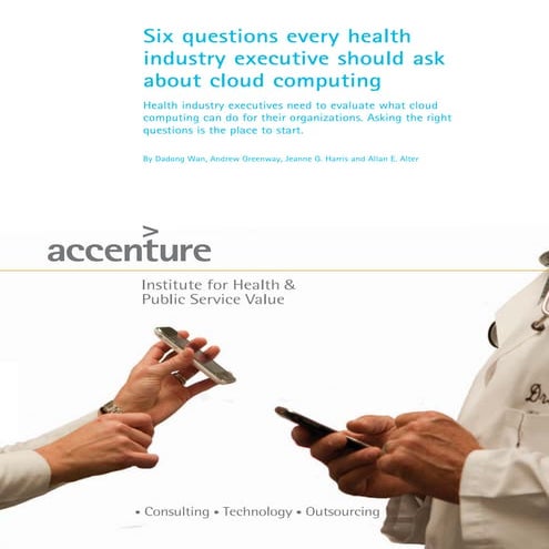 Accenture Cloud Healthcare Po V