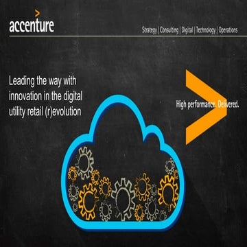 Accenture Customer Experience Solution for Utilities