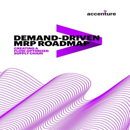 Accenture Demand Driven MRP Roadmap