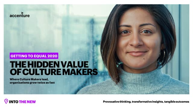 Accenture Getting To Equal 2020 Research Presentation 