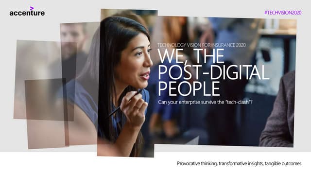 Technology Vision for Insurance 2020