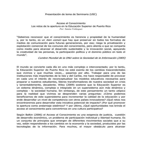 Acceso al Conocimiento