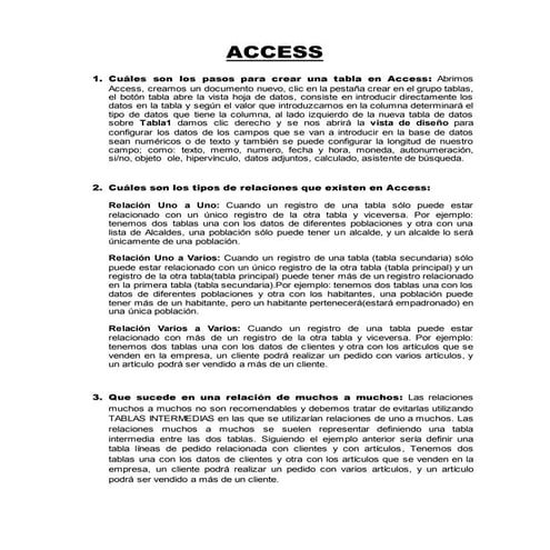 Access
