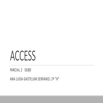 Access