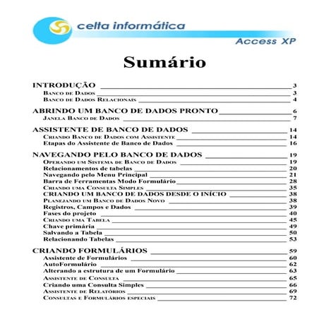 Apostila completa de access | PDF