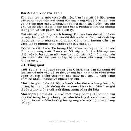 Tài liệu giảng dạy cho Access 2007 - p2.pdf