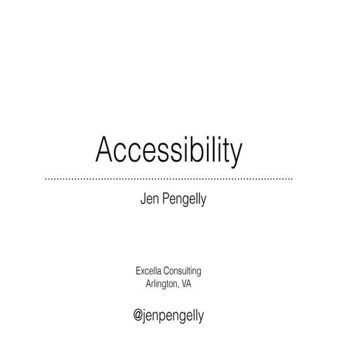 Accessability