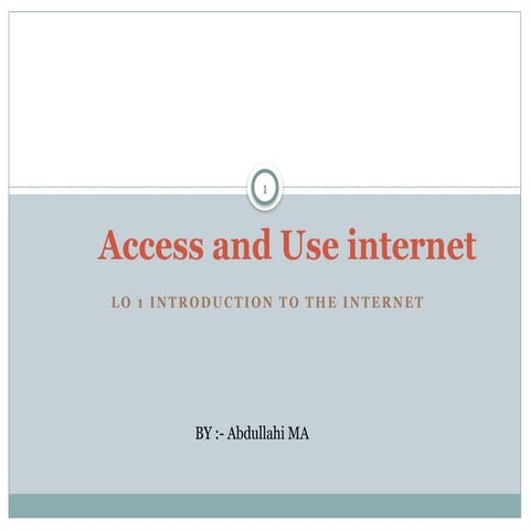 Chapter 1 Internet and e-mail.ppt