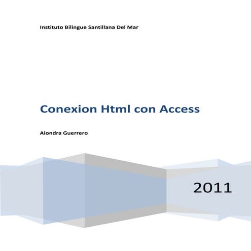Access con html