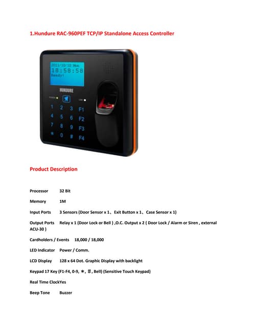 Access Control Security Systems